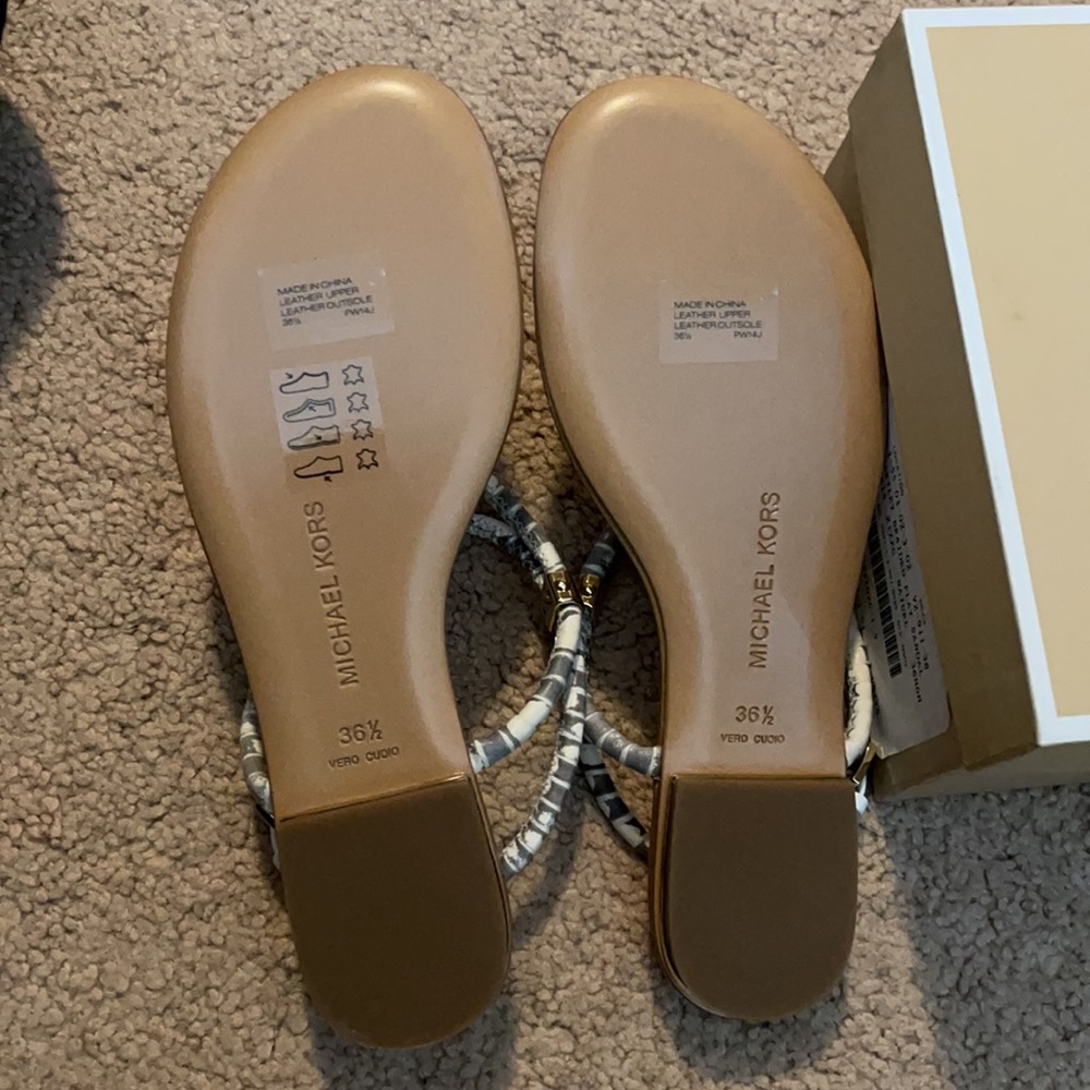 HARTLEY BRAIDED FLAT SANDAL - Picture 5 of 5